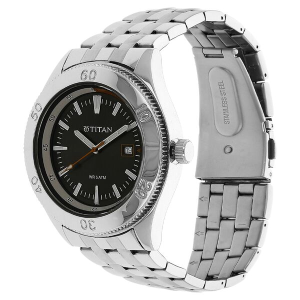Titan Octane Analog Grey Dial Stainless Steel Strap watch for Men - image number 1
