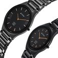Titan Edge Pair Black Dial Analog Ceramic Strap watch for Couple - image number 1