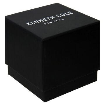 Kenneth Cole Quartz Analog Green Dial Leather Strap Watch for Men