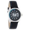 Fastrack Loopholes Quartz Analog with Date Black Dial Leather Strap Watch for Guys - image number 1