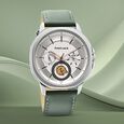 Fastrack Exuberant Quartz Multifunction Blue Dial Leather Strap Watch for Guys