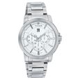 Titan Quartz Analog White Dial Metal Strap Watch for Men - image number 0