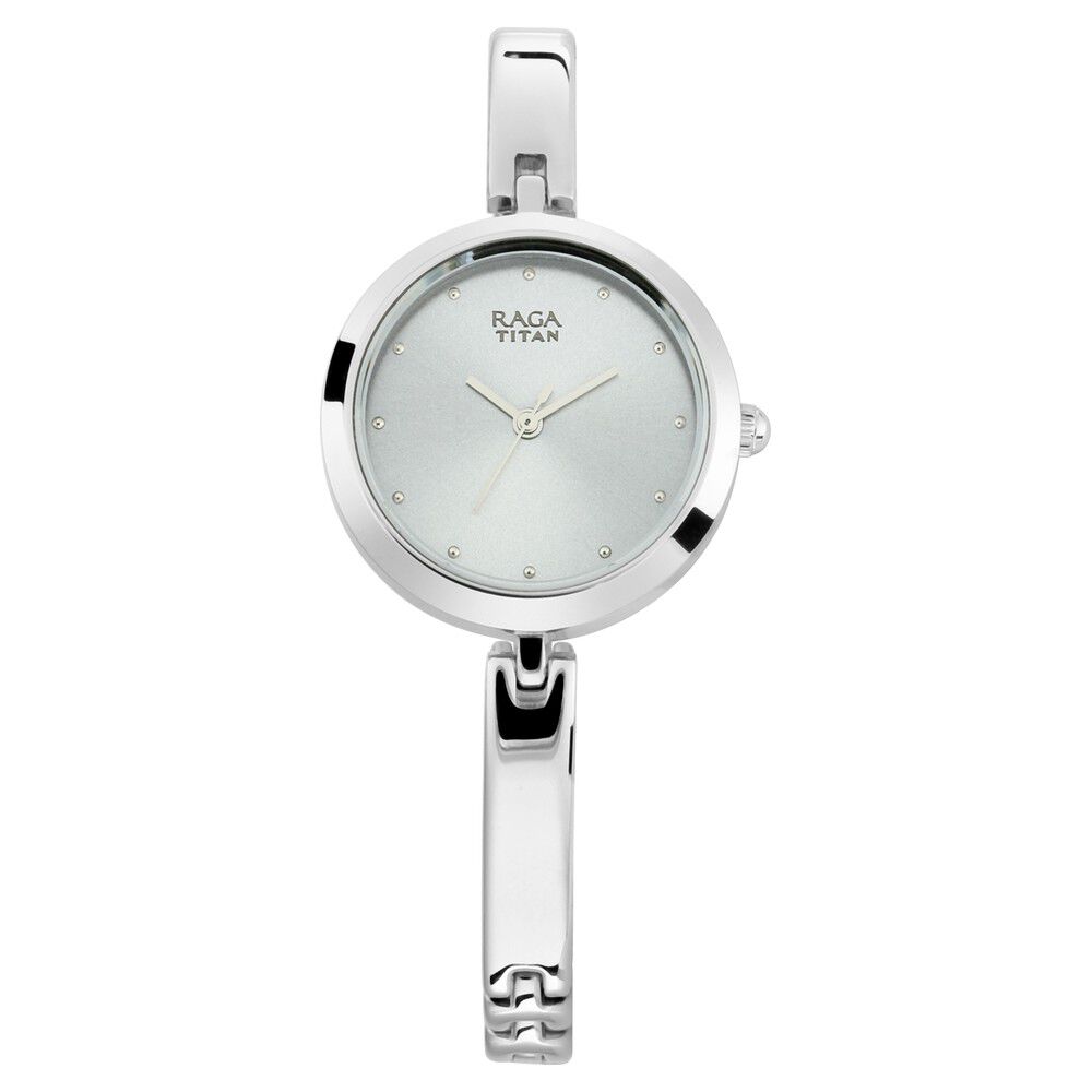 Titan watches for ladies black metal online