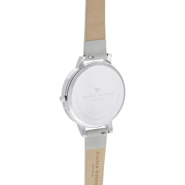 Olivia Burton Quartz Analog White Dial Leather Strap Watch for Women - image number 2