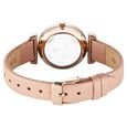 Titan Raga Showstopper Quartz Analog Pink Dial Leather Strap Watch For Women - image number 4