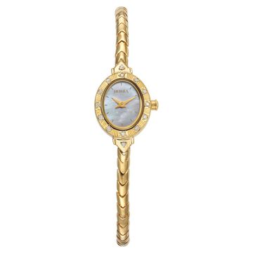 Titan Nebula Jewels 18k Gold Analog with Diamonds Watch for Women