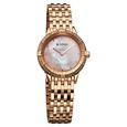 Titan Glamour Quartz Analog Mother Of Pearl Dial Rose Gold Stainless Steel Strap Watch For Women - image number 1