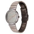 Fastrack Vyb Charmer Quartz Analog Grey Dial Metal Strap Watch For Girls - image number 4