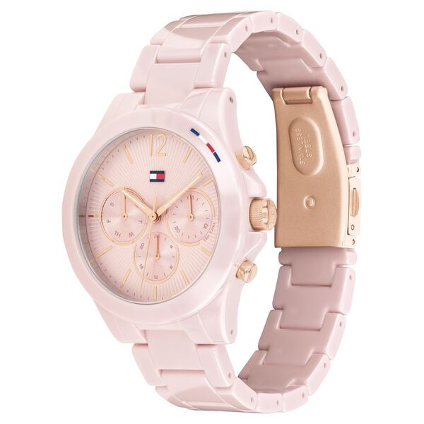 Tommy Hilfiger Ceramic Strap Watch for Women - image number 1