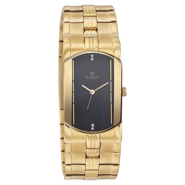 Titan Quartz Analog Black Dial Watch for Men - image number 0
