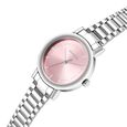 Sonata Ladies Essentials Pink Dial Stainless Steel Strap Watch for Women - image number 2