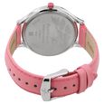 Fastrack Loopholes Quartz Analog with Date White Dial Leather Strap Watch for Girls - image number 3