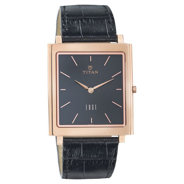 Titan Quartz Analog Black Dial Watch for Men - image number 0