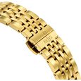 Xylys Belvedere Automatic Green Dial Golden Stainless Steel Strap Watch For Men - image number 4