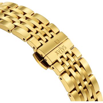 Xylys Belvedere Automatic Green Dial Golden Stainless Steel Strap Watch For Men