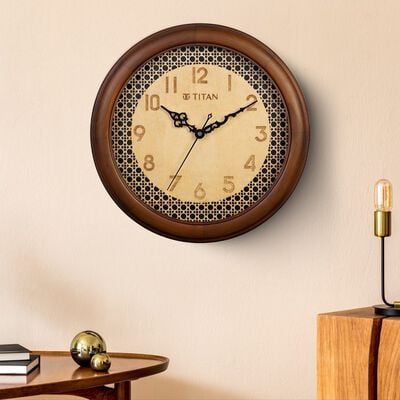 Titan wooden wall clock