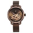 Fastrack Automatics Silver Dial Stainless Steel Strap Watch for Girls