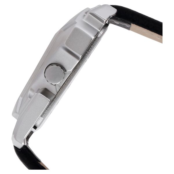 Fastrack Quartz Analog Black Dial Leather Strap Watch for Guys - image number 2