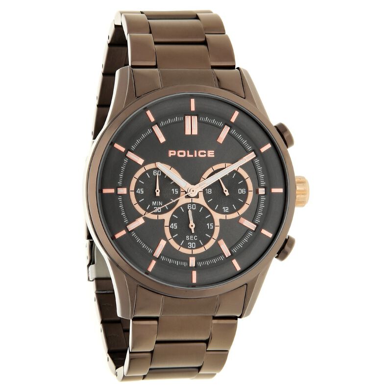 Police Grey Dial Quartz Chronograph Watch for Men - image number 1