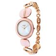 Titan Raga New You Quartz Analog Mother Of Pearl Dial Rose Quartz stone Strap Watch for Women - image number 3