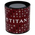 Titan Quartz Analog with Date Champagne Dial Stainless Steel Strap Watch for Women - image number 5
