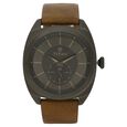 Titan Analog Grey Dial Quartz Leather Strap watch for Men