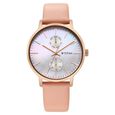 Titan Workwear Slimline Mother Of Pearl Dial Analog Leather Strap Watch for Women - image number 1