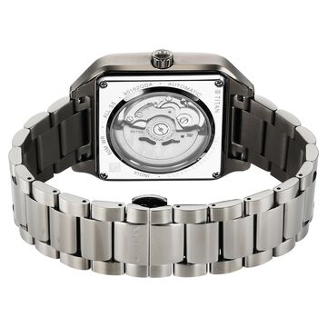 Titan Shaped Automatics Anthracite Dial Grey Stainless Steel Strap watch for Men