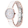 Titan Quartz Analog with Date Mother of Pearl Dial Stainless Steel & Ceramic Strap Watch for Women - image number 2