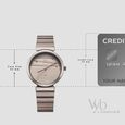 Fastrack Vyb Charmer Quartz Analog Grey Dial Metal Strap Watch For Girls - image number 3
