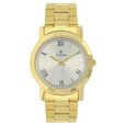 Titan Quartz Analog Silver Round Dial Golden Stainless Steel Strap Watch For Men - image number 0