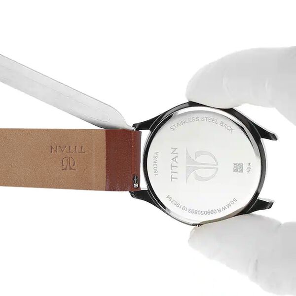 20 mm Genuine Leather Straps for Men - image number 6