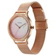 Titan Purple Glam It Up Pink Dial Analog with Date Stainless Steel Strap Watch for Women - image number 2