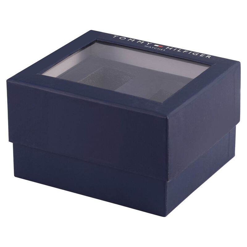 Tommy Hilfiger Quartz Analog with Date White Dial Silicone Strap Watch for Men - image number 5