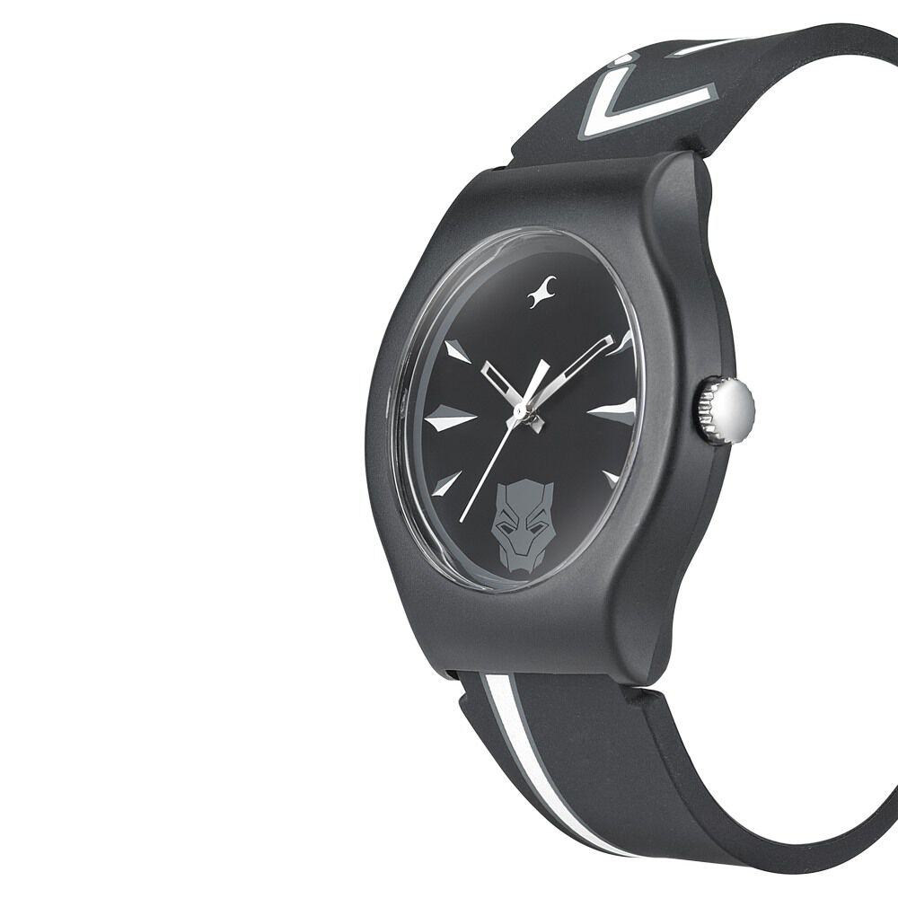 Fastrack black top panther watch