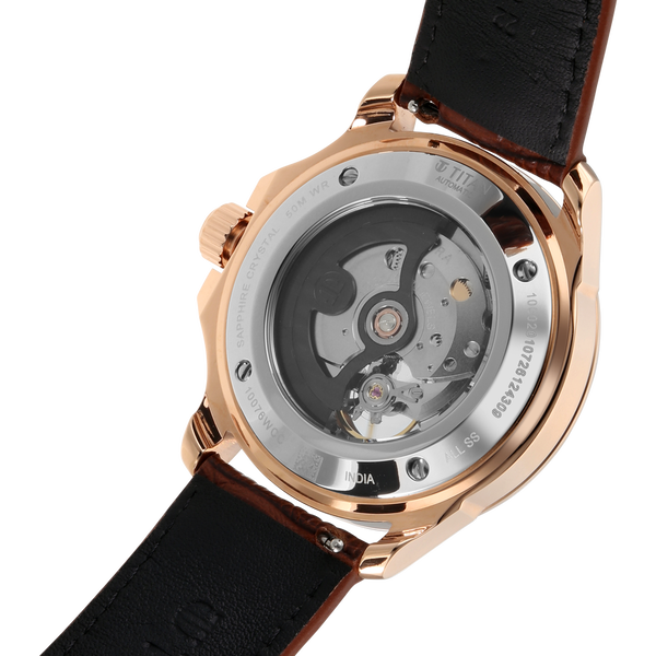 Titan Signature Atrium Offset Seconds Open Heart Automatic - image number 6