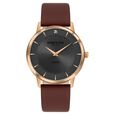 Kenneth Cole Quartz Analog Grey Dial Leather Strap Watch for Men - image number 0