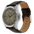 Kenneth Cole Quartz Analog Grey Dial Leather Strap Watch for Men - image number 1