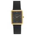 Sonata Quartz Analog Silver Dial Leather Strap Watch for Men