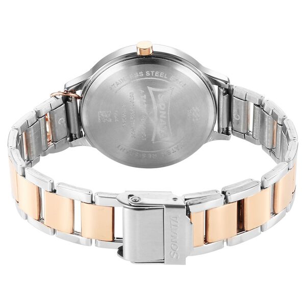 Sonata Blush Quartz Analog Pink dial Stainless Steel Strap Watch for Women - image number 3