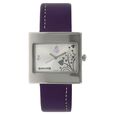 Sonata Quartz Analog Silver Dial Leather Strap Watch for Women - image number 0