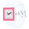 SF Quartz Analog White Dial Plastic Strap Watch for Women - image number 1