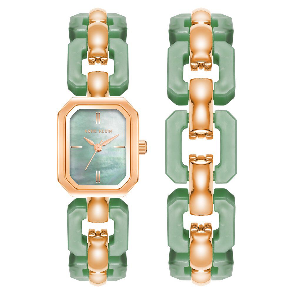 Anne klein green dial watch top