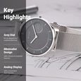 Titan Minimals Grey Dial Analog Stainless Steel Strap Watch for Men - image number 2