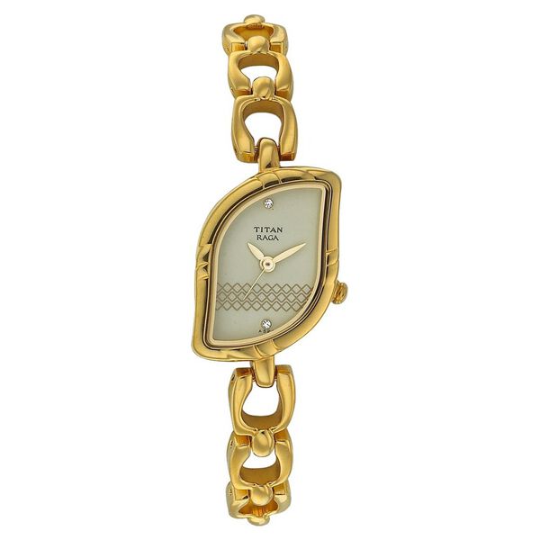 Titan Quartz Analog Silver Dial Watch for Women - image number 0