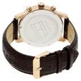 Tommy Hilfiger Quartz Multifunction Blue Dial Leather Strap Watch for Men - image number 4