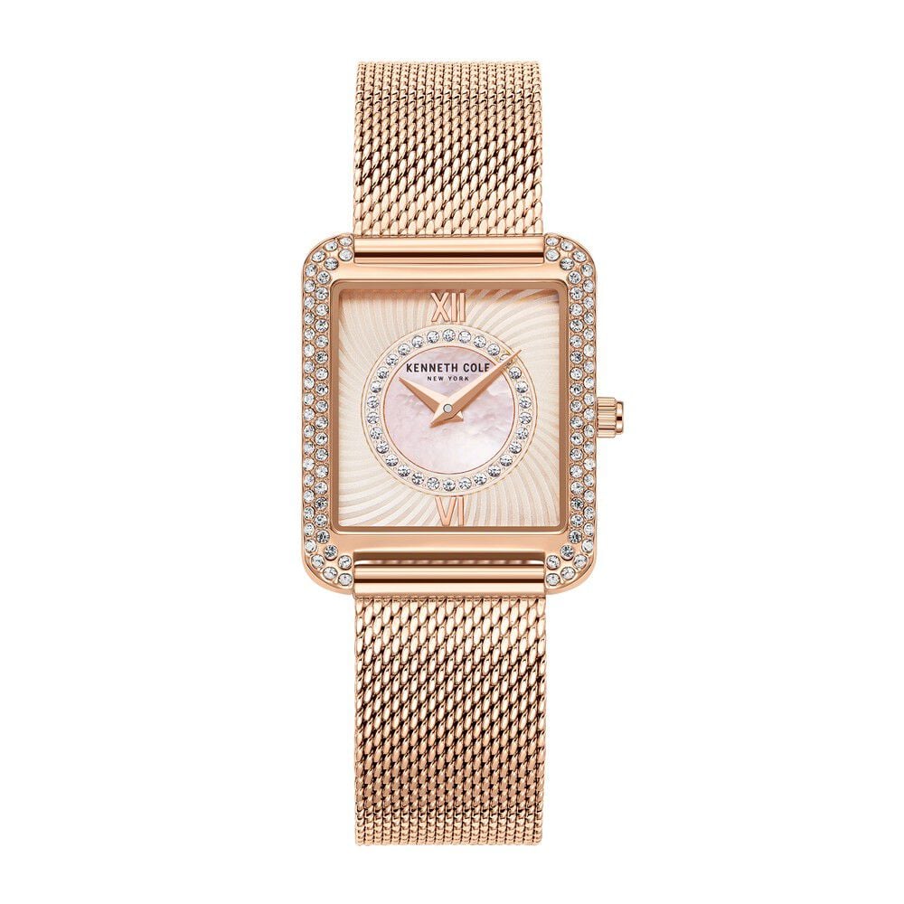 Kenneth Cole Quartz Analog Silver Dial Stainless Steel Strap Watch for Women-image-16