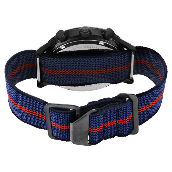 Titan Athleisure Anthracite Dial Quartz Multifunction Nylon Strap watch for Men - image number 4