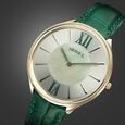 Titan Nebula 18 Karat Gold Quartz Analog Mother Of Pearl Dial Watch For Men - image number 0