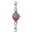 Titan Quartz Analog Rose Gold Dial Metal Strap Watch for Women